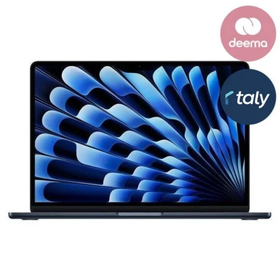 Apple macbook air (2025) 15.3-inch m4 chip 16gb ram 256gb ssd - Midnight